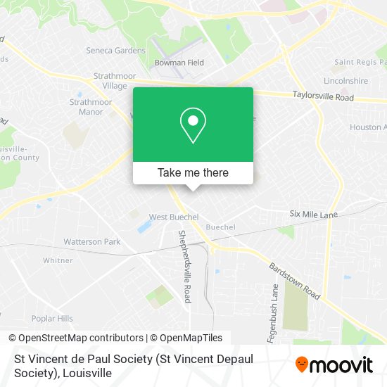 St Vincent de Paul Society (St Vincent Depaul Society) map