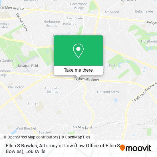 Ellen S Bowles, Attorney at Law (Law Office of Ellen S Bowles) map