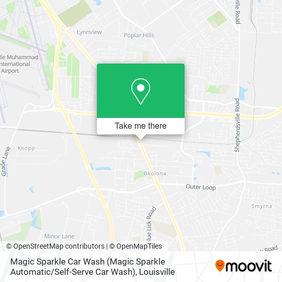 Magic Sparkle Car Wash (Magic Sparkle Automatic / Self-Serve Car Wash) map