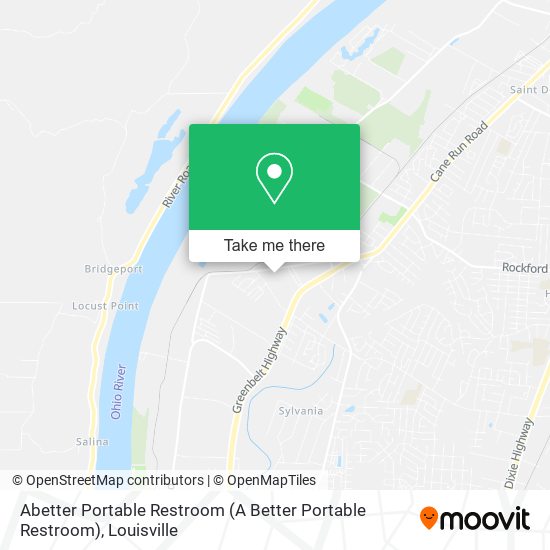 Abetter Portable Restroom (A Better Portable Restroom) map