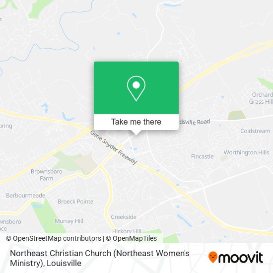 Northeast Christian Church (Northeast Women's Ministry) map