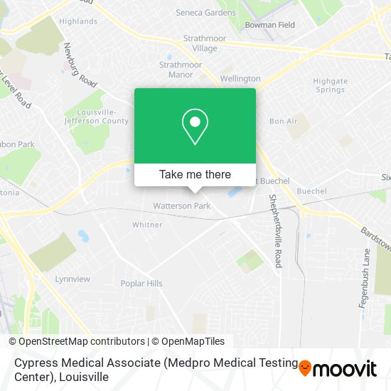 Cypress Medical Associate (Medpro Medical Testing Center) map