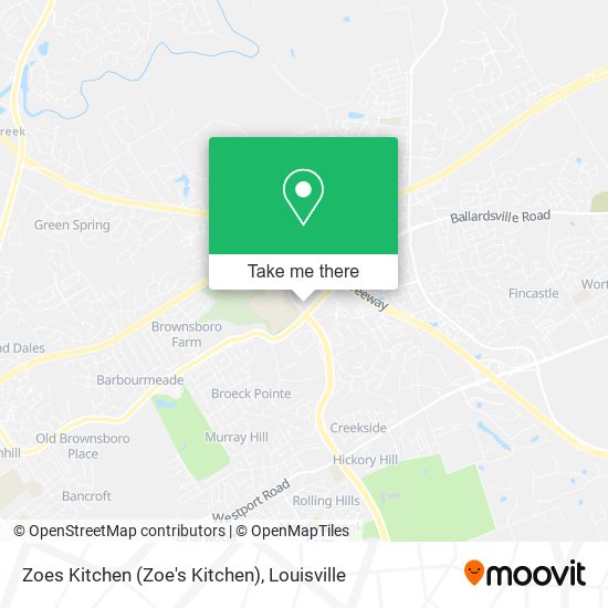 Zoes Kitchen (Zoe's Kitchen) map