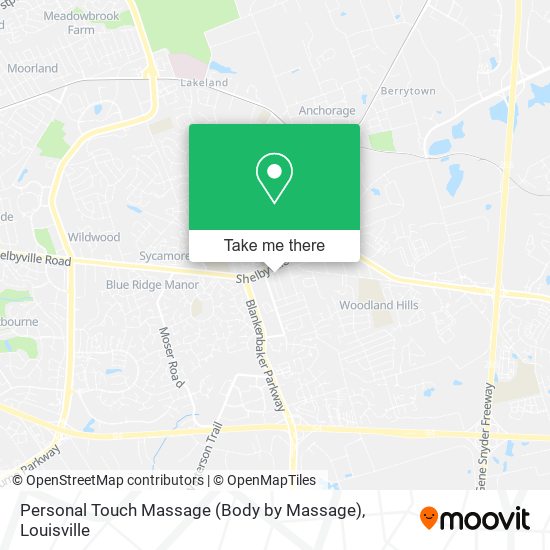 Personal Touch Massage (Body by Massage) map