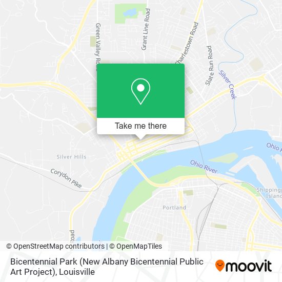 Bicentennial Park (New Albany Bicentennial Public Art Project) map