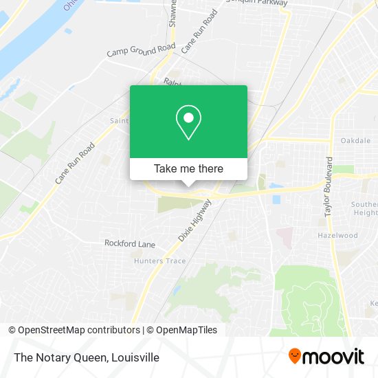 The Notary Queen map