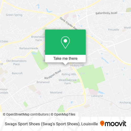 Mapa de Swags Sport Shoes (Swag's Sport Shoes)