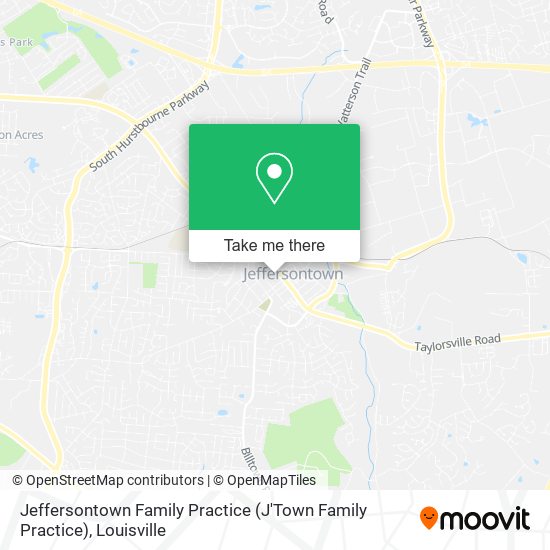 Mapa de Jeffersontown Family Practice (J'Town Family Practice)