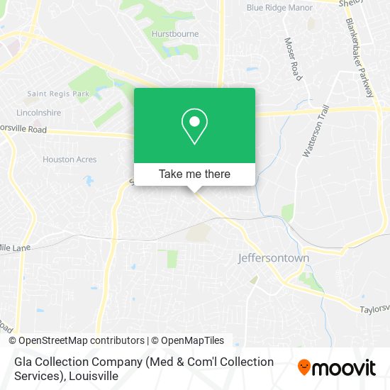 Gla Collection Company (Med & Com'l Collection Services) map