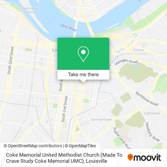 Coke Memorial United Methodist Church (Made To Crave Study Coke Memorial UMC) map