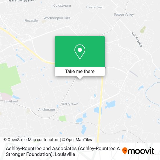 Ashley-Rountree and Associates (Ashley-Rountree A Stronger Foundation) map