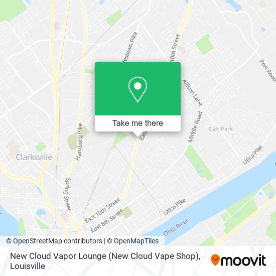 Mapa de New Cloud Vapor Lounge (New Cloud Vape Shop)