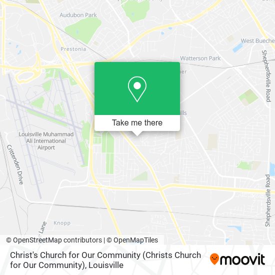 Christ's Church for Our Community (Christs Church for Our Community) map