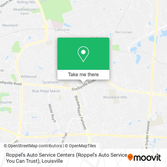 Roppel's Auto Service Centers (Roppel's Auto Service You Can Trust) map