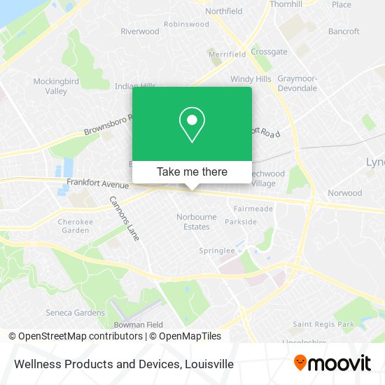 Wellness Products and Devices map