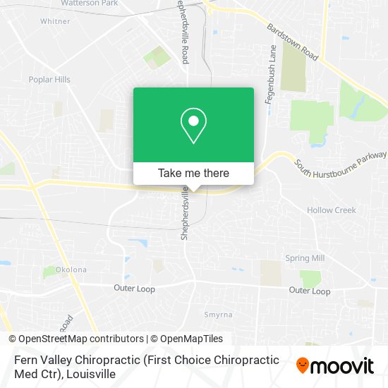 Mapa de Fern Valley Chiropractic (First Choice Chiropractic Med Ctr)