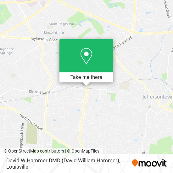 David W Hammer DMD (David William Hammer) map