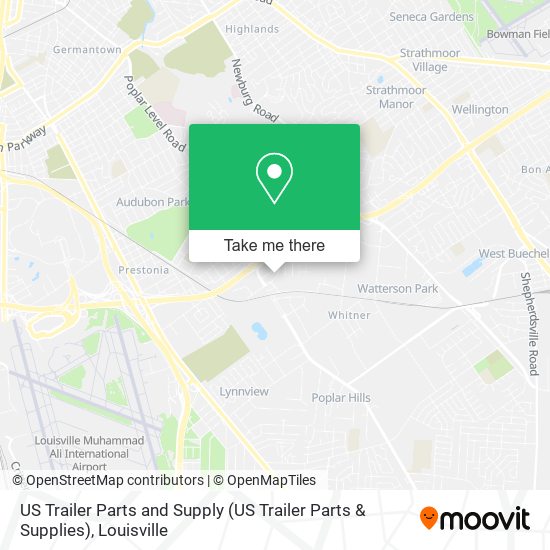 US Trailer Parts and Supply (US Trailer Parts & Supplies) map