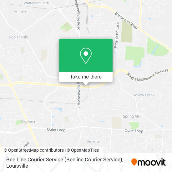 Bee Line Courier Service (Beeline Courier Service) map