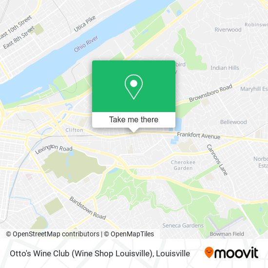 Otto's Wine Club (Wine Shop Louisville) map