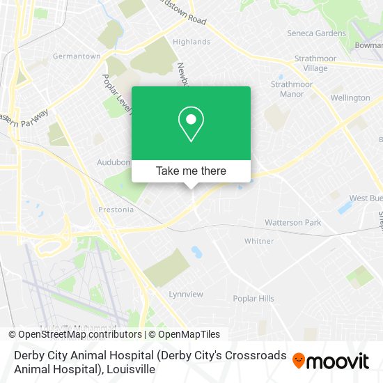 Derby City Animal Hospital (Derby City's Crossroads Animal Hospital) map