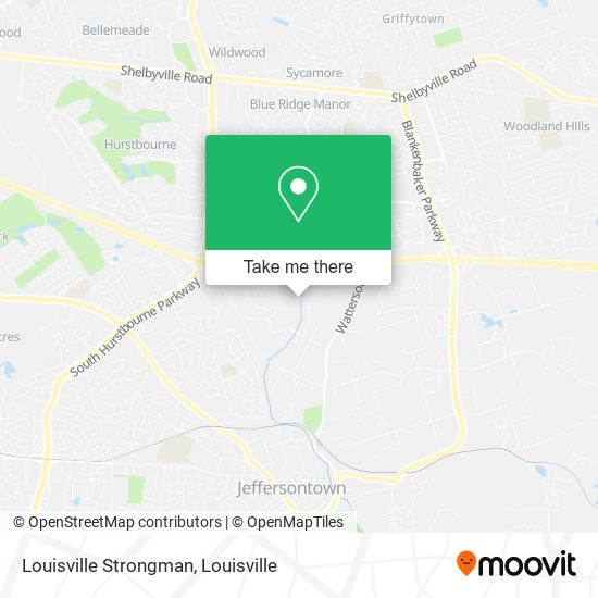 Louisville Strongman map