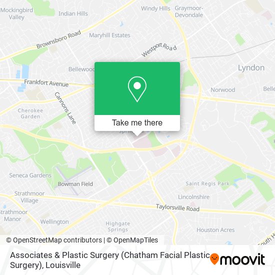 Associates & Plastic Surgery (Chatham Facial Plastic Surgery) map