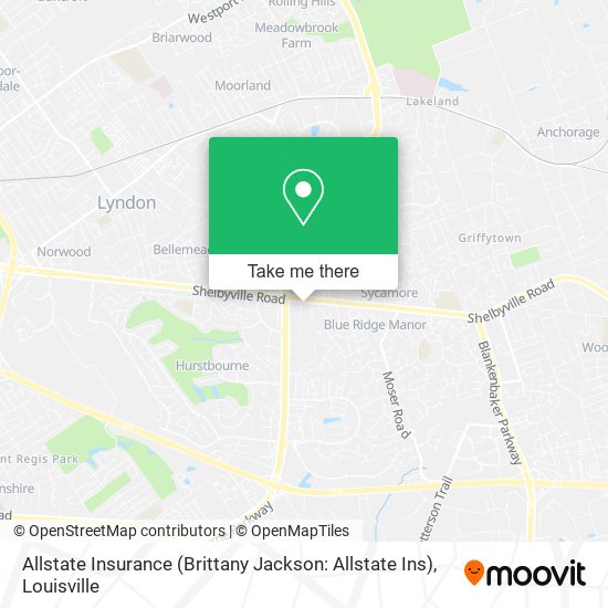 Mapa de Allstate Insurance (Brittany Jackson: Allstate Ins)