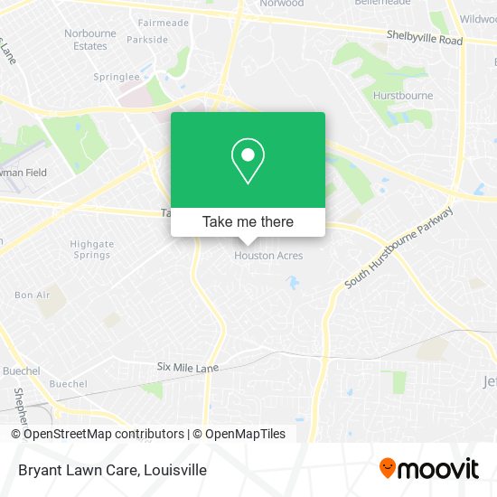 Mapa de Bryant Lawn Care