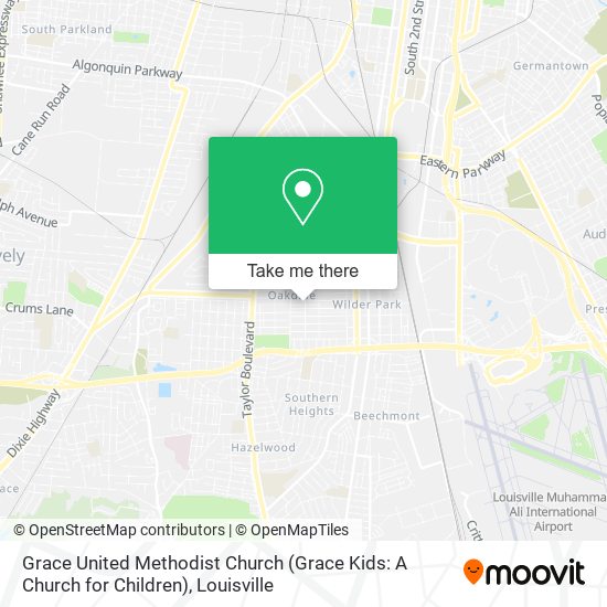 Grace United Methodist Church (Grace Kids: A Church for Children) map