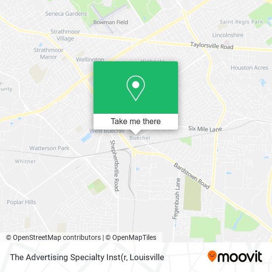 The Advertising Specialty Inst map