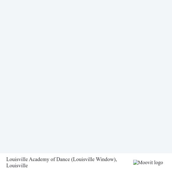 Louisville Academy of Dance (Louisville Window) map