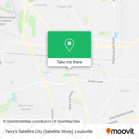 Terry's Satellite City (Satellite Store) map