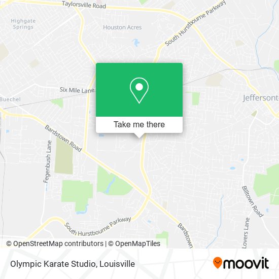 Olympic Karate Studio map