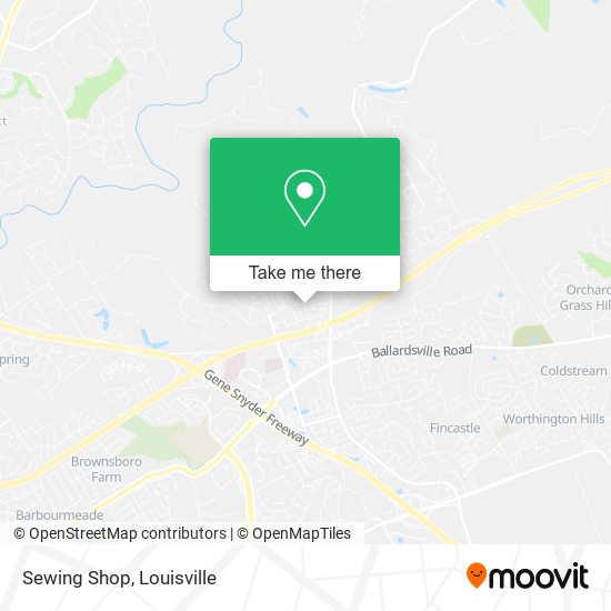 Sewing Shop map