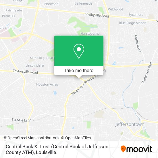 Central Bank & Trust (Central Bank of Jefferson County ATM) map