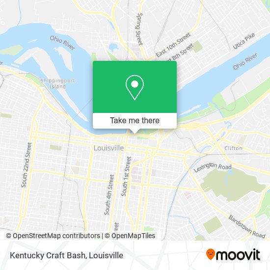 Kentucky Craft Bash map