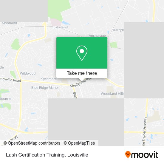 Lash Certification Training map