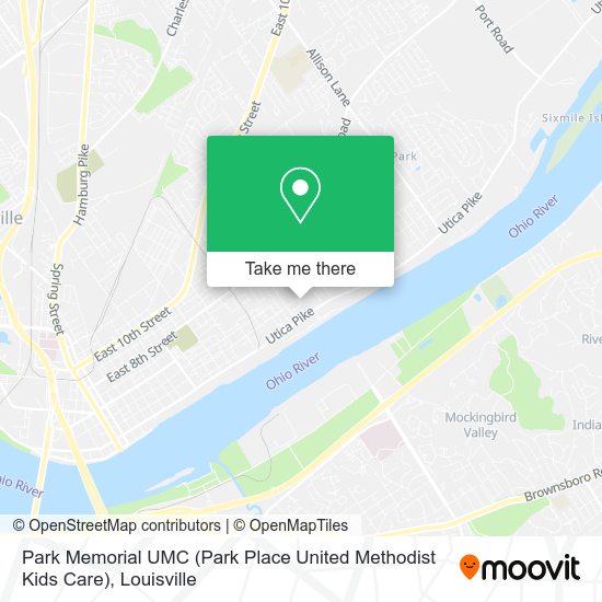 Park Memorial UMC (Park Place United Methodist Kids Care) map