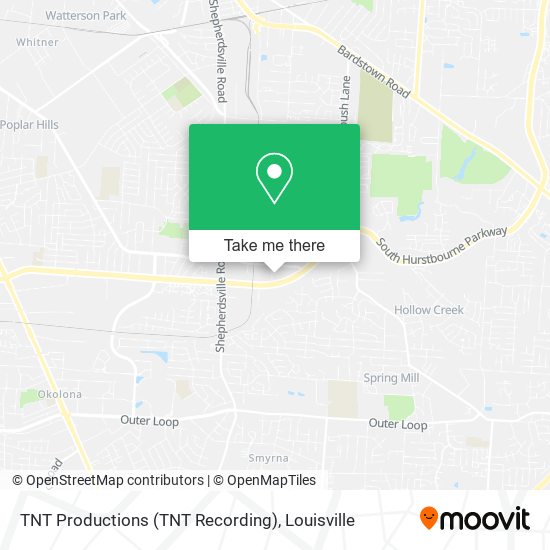 TNT Productions (TNT Recording) map