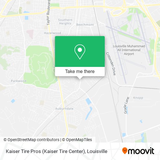 Kaiser Tire Pros (Kaiser Tire Center) map