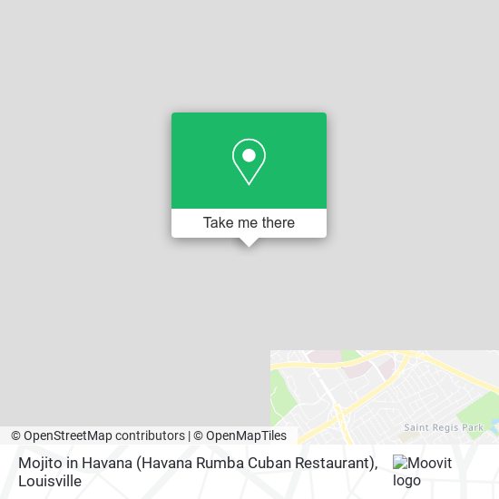 Mapa de Mojito in Havana (Havana Rumba Cuban Restaurant)