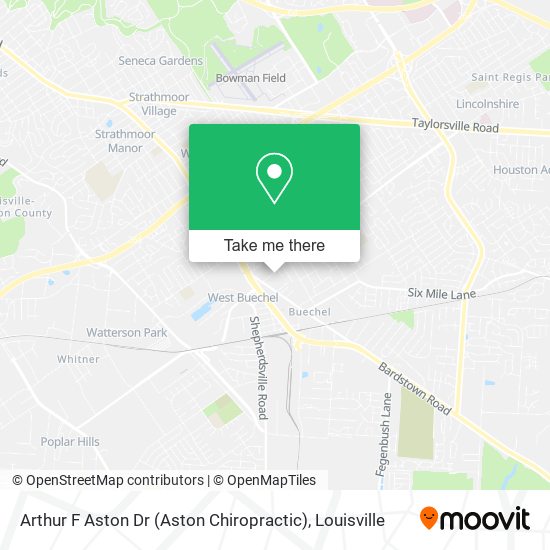 Mapa de Arthur F Aston Dr (Aston Chiropractic)