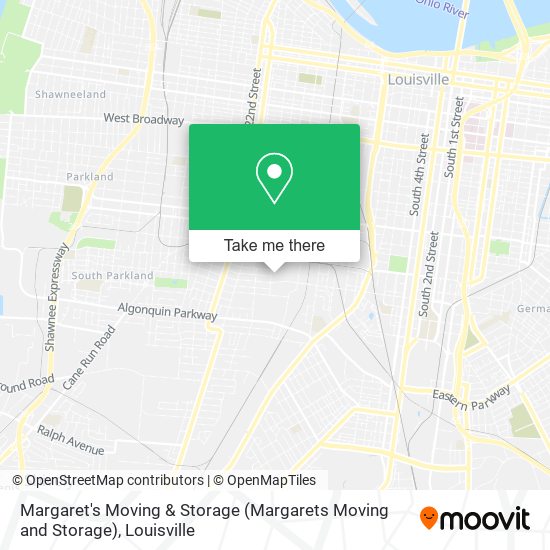 Mapa de Margaret's Moving & Storage (Margarets Moving and Storage)