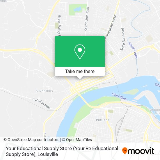 Your Educational Supply Store map