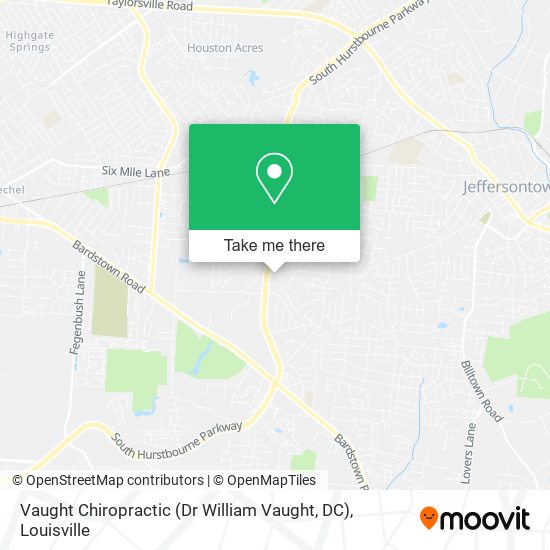 Vaught Chiropractic (Dr William Vaught, DC) map