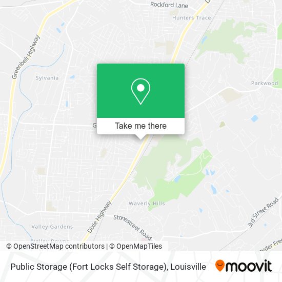 Public Storage (Fort Locks Self Storage) map