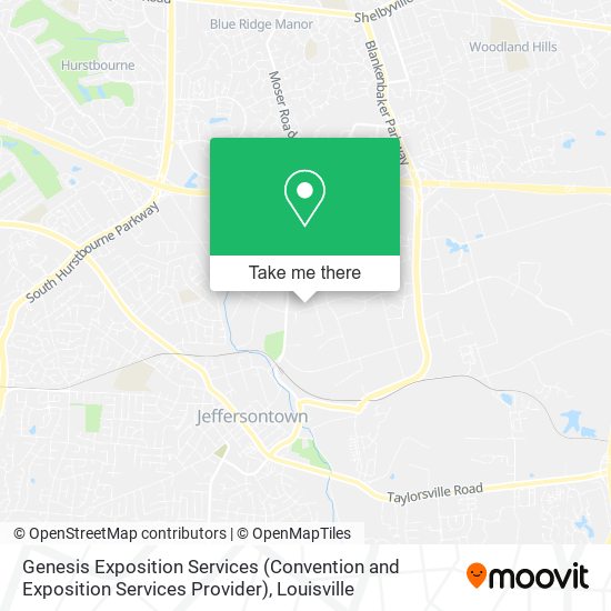 Genesis Exposition Services (Convention and Exposition Services Provider) map