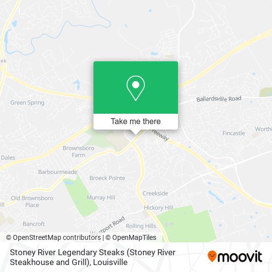 Mapa de Stoney River Legendary Steaks (Stoney River Steakhouse and Grill)