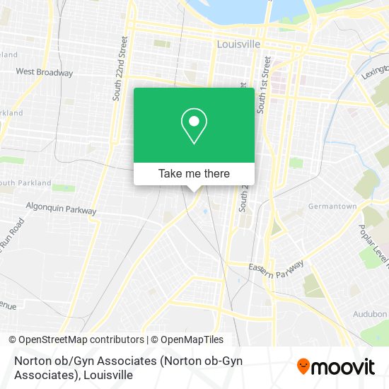 Norton ob / Gyn Associates map